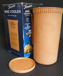 VINTAGE TERRACOTTA EXTRA LARGE WINE COOLER BY HIMARK