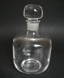 DARTINGTON SHUGGY BAR DECANTER (FT 372) DESIGNED BY FRANK THROWER IN 1984