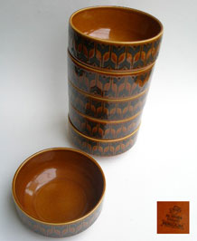  HORNSEA  HEIRLOOM BOWLS 1960s