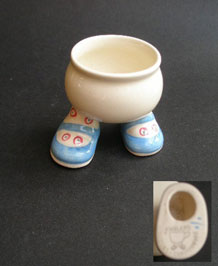  CARLTON WARE WALKING WARE LUSTRE EGG CUP