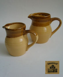 T. G. GREEN GRANVILLE CHURCH GRESLEY MILK JUGS