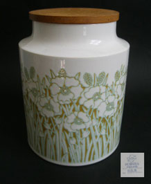                                                                                                                     HORNSEA FLEUR LARGE STORAGE JAR