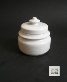 HORNSEA MIDAS GOLD STORAGE JAR