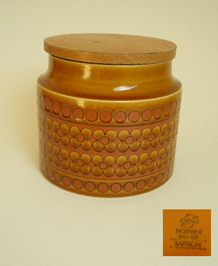 HORNSEA SAFFRON STORAGE JAR