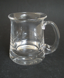 DARTINGTON GLASS BRENDAN BEER TANKARD (FJT89) DESIGNED BY FRANK THROWER