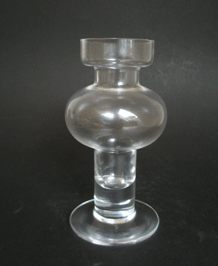 DARTINGTON GLASS PRIMAVERA CANDLEHOLDER ( FT359 ) DESIGNED BY FRANK THROWER 1983