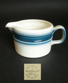 WEDGWOOD BLUE PACIFIC CREAM JUG