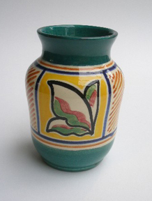 ART DECO WATCOMBE TORQUAY POTTERY VASE
