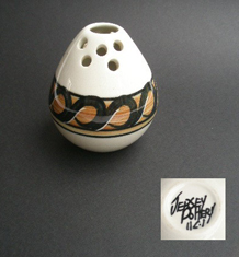 JERSEY STUDIO POTTERY C.I. POSY/ BUD VASE