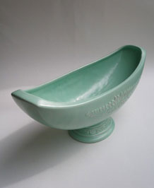 DARTMOUTH POTTERY GONDOLA VASE / CENTRE-PIECE 1940s