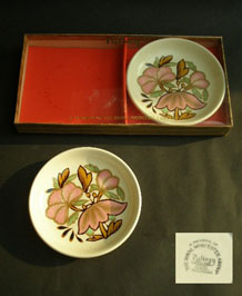 PALISSY LOTUS PIN DISHES BOXED