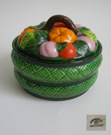 MARUTOMO WARE LIDDED BOWL