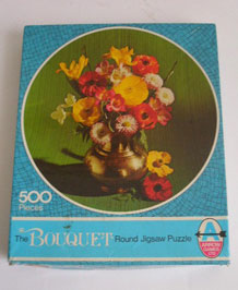 ARROW GAMES 500 PIECE ROUND JIGSAW (1960S)