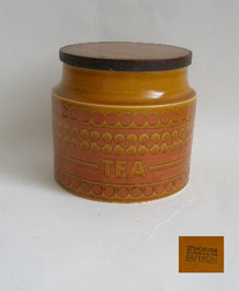 HORNSEA SAFFRON TEA STORAGE JAR