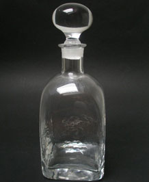   DARTINGTON GLASS SHOW STOPPER DECANTER (FT85) DESIGNED BY FRANK THROWER