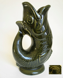 DARTMOUTH DEVON FISH GLUG JUG
