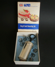 VINTAGE TALA ICING AND FOOD DECORATING SET IN ORIGINAL BOX