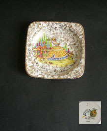 VINTAGE EMPIRE CRINOLINE LADY PIN DISH