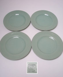 WOODS WARE BERYL SIDE / TEA PLATES X4