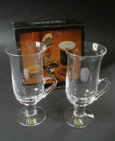 vintage coffee glasses